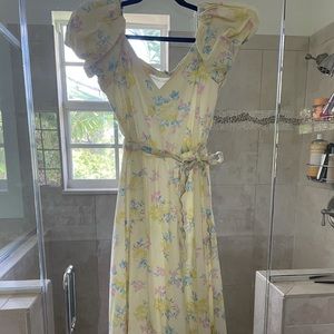 LoveShackFancy x Target Ines Puff Sleeve Maxi Dres